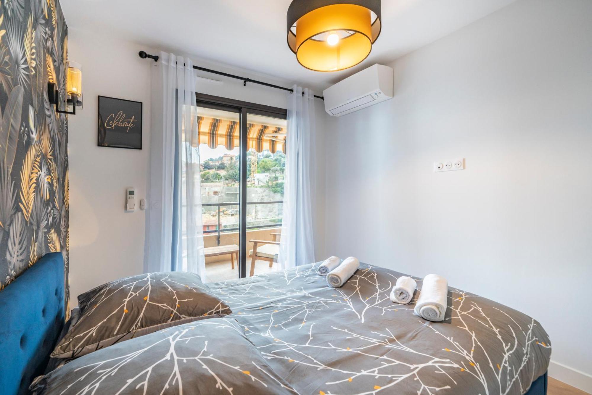 Apartmán 5mn Monaco - Vue mer - Parking - Piscine - BB Beausoleil Exteriér fotografie