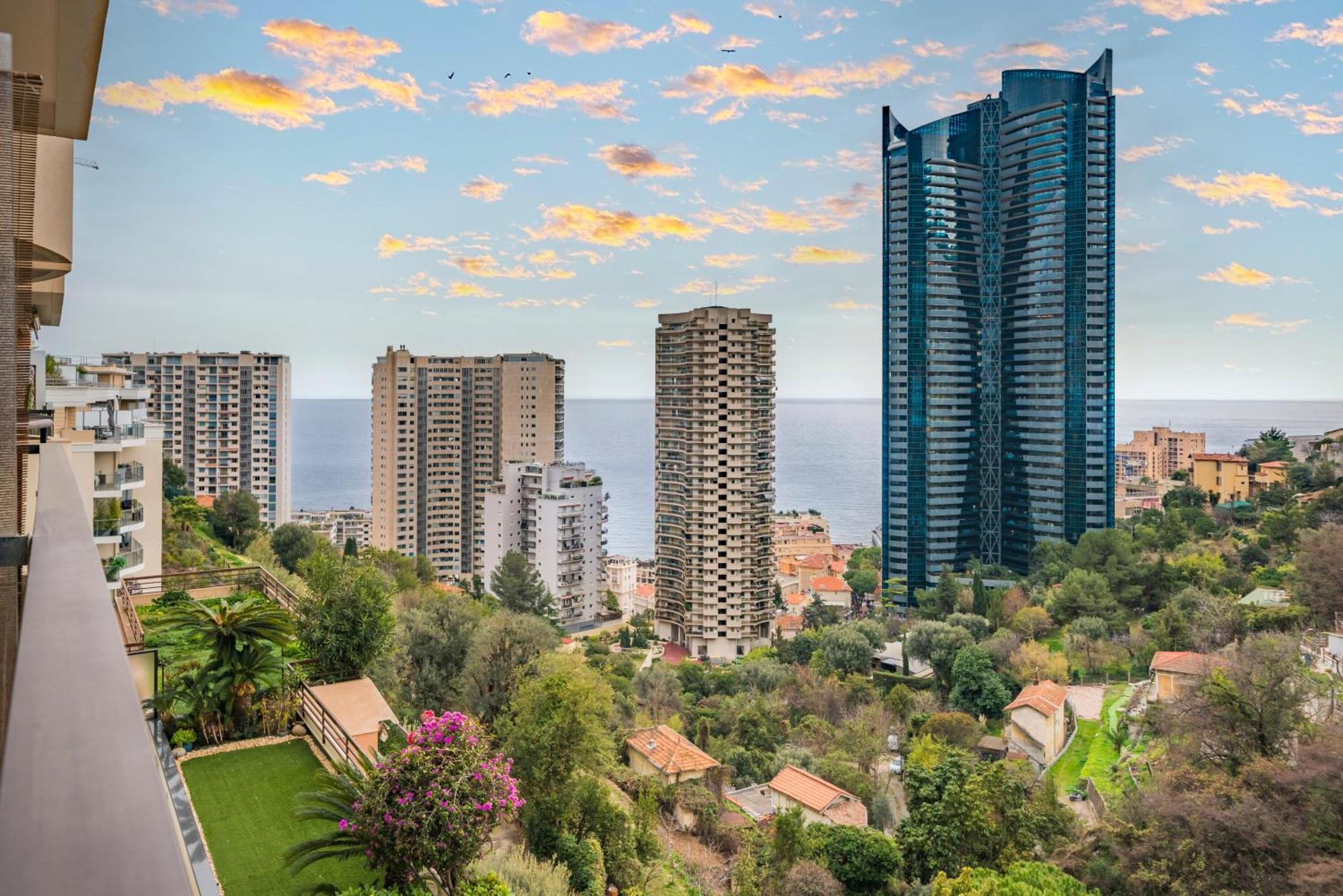 Apartmán 5mn Monaco - Vue mer - Parking - Piscine - BB Beausoleil Exteriér fotografie
