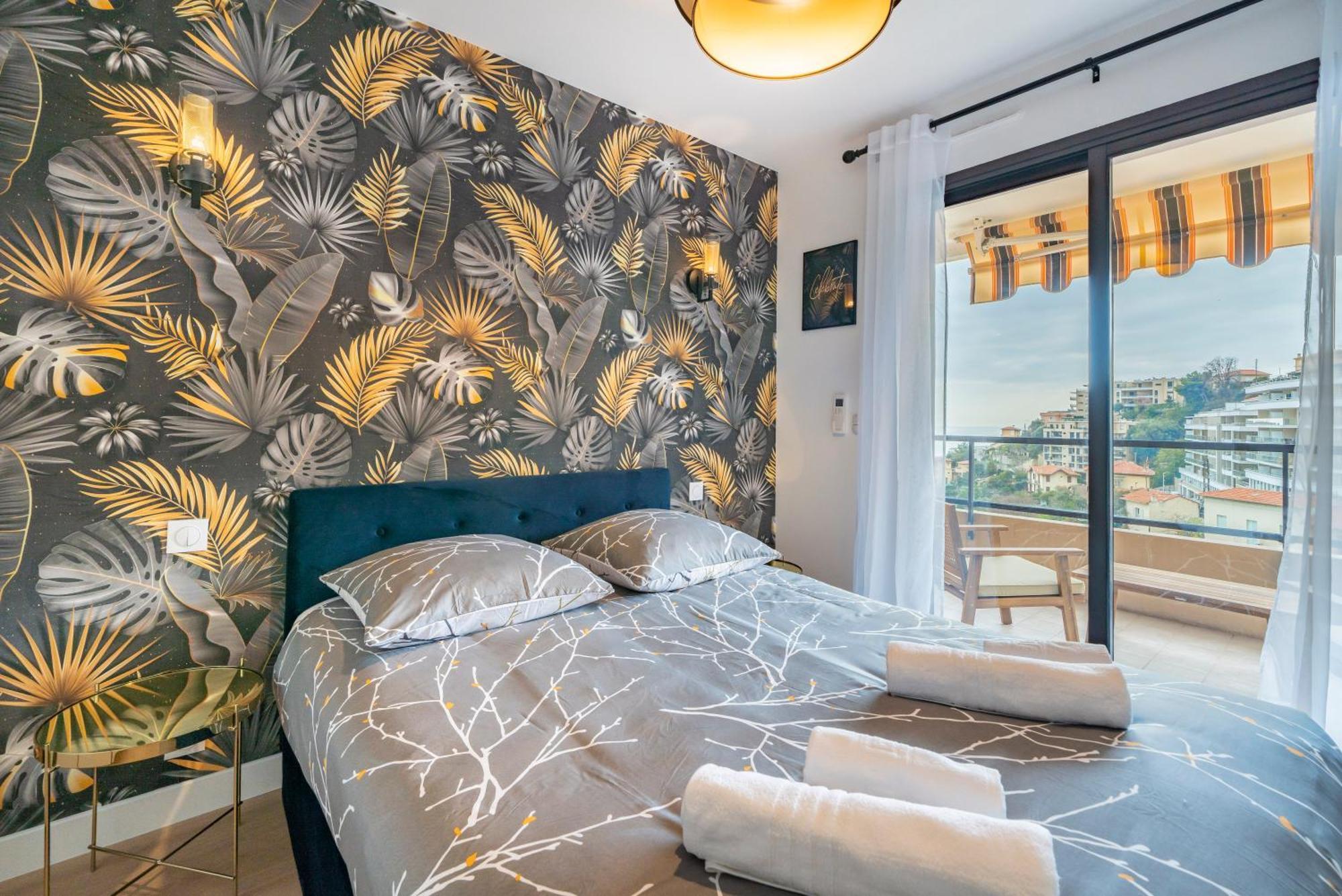 Apartmán 5mn Monaco - Vue mer - Parking - Piscine - BB Beausoleil Exteriér fotografie